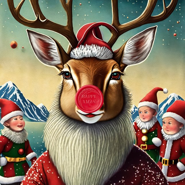 Personalized Wax Seal Sticker Sheet (Wax Seals)