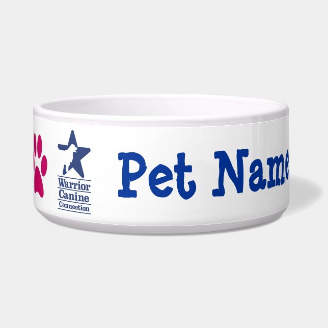Personalized WCC pet bowl (Right)