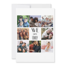 Personalized "We Are Family" Photo Template