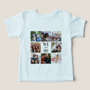 Personalized "We Are Family" Photo Template Toddler T-shirt