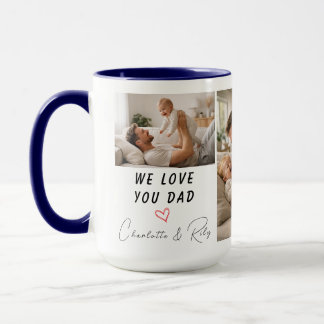 Personalized We Love You, Dad Photo | Father’s Mug