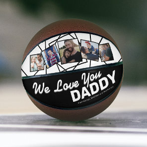 Personalized “We Love You Daddy” Basketball Gift