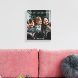 Personalized What We Love Most About Our Home Rectangle Wall Art - Best Gift For Family Members - Together We Built A Life We Love main image 0