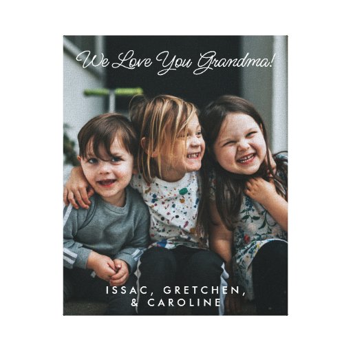 CustomGiftsNow Cornice portafoto in legno con incisione We Love