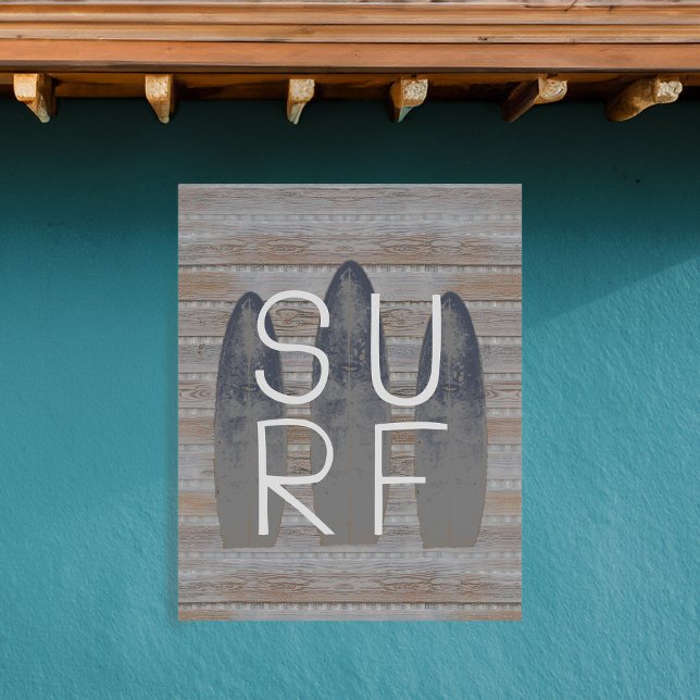 Personalized Weathered Beach Driftwood Surfboard Foam Board (Personalized Weathered Beach Driftwood Surfboard Foam Board)