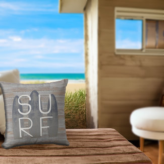 Personalized Weathered Beach Driftwood Surfboard