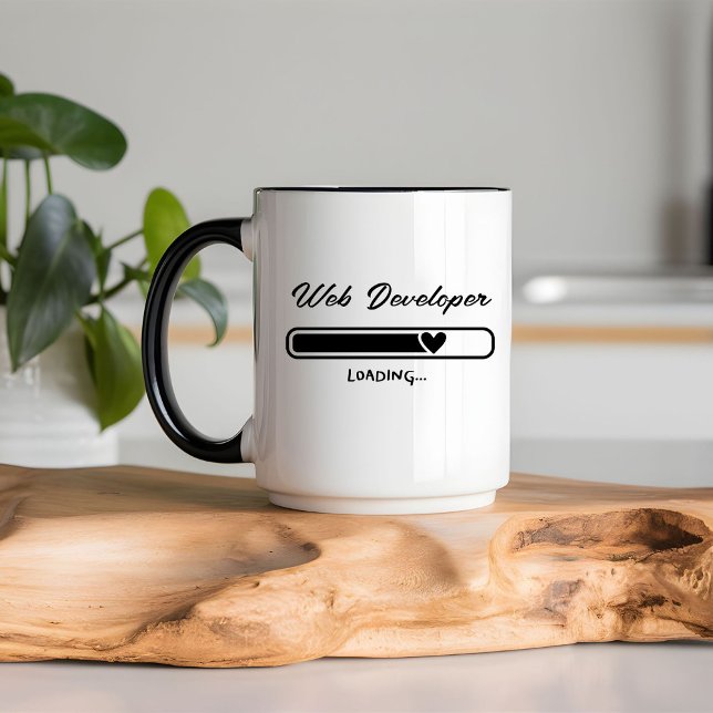 Personalized Web Developer Degree Graduation gifts Mug (Creator Uploaded)