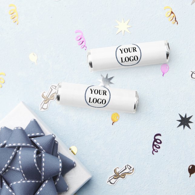 Personalized Wedding Add Your Custom LOGO Breath Savers® Mints (Party)