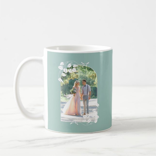 Personalized Wedding Anniversary  Coffee Mug (Left)