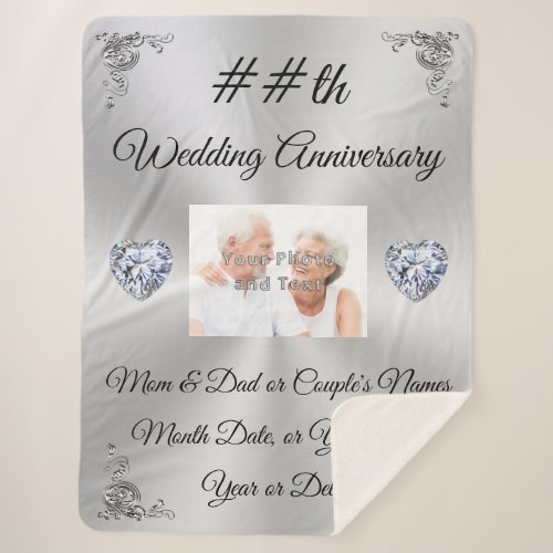Personalized Wedding Anniversary Gifts by Year