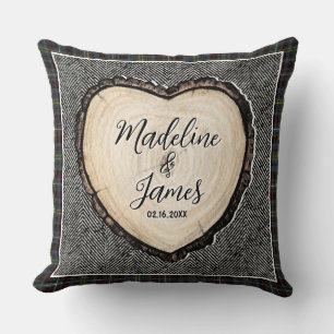 Personalized Wedding Anniversary Pillow