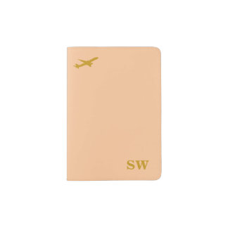 Personalized Wedding Best man Bridesmaid Groomsman Passport Holder