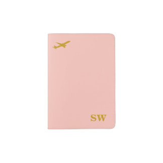 Personalized Wedding Best man Bridesmaid Groomsman Passport Holder