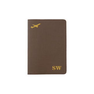Personalized Wedding Best man Bridesmaid Groomsman Passport Holder