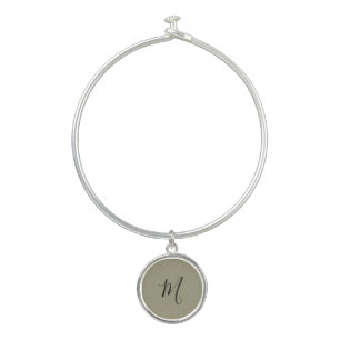 Personalized Wedding Bridesmaid Monogram Bracelet