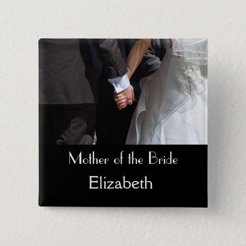 Personalized Wedding Button