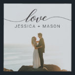 Personalized Wedding Canvas Art<br><div class="desc">Capture the love from the most amazing day with this beautiful canvas art. Easily edit with photo and names. This makes a great wedding gift or keepsake from your special day!</div>
