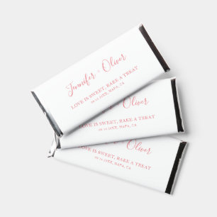 Personalized Wedding Chocolate Favors Engagement Hershey Bar Favors