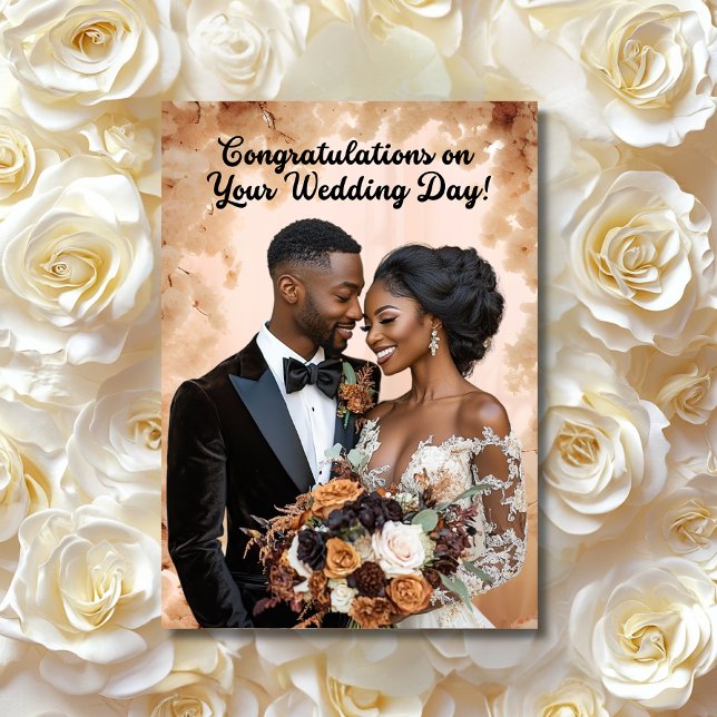Personalized Wedding Congratulations Card | Africa (Creator Uploaded)