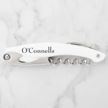 personalized wedding corkscrew
