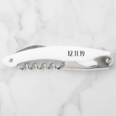 personalized wedding corkscrew (Back)