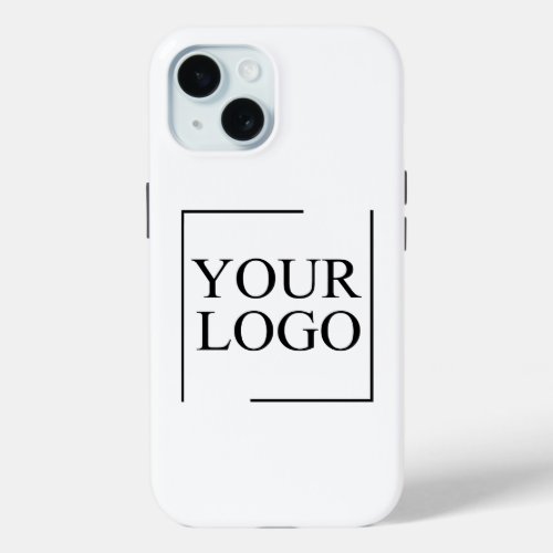 Personalized Wedding Custom Idea Add Logo iPhone 15 Case