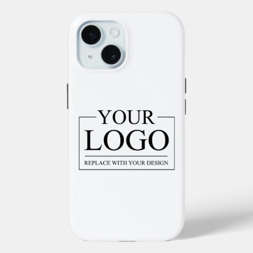 Personalized Wedding Custom Idea Add Logo iPhone 15 Case