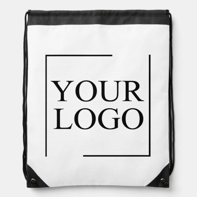 Personalized Wedding Custom Idea Add Logo Drawstring Bag (Front)