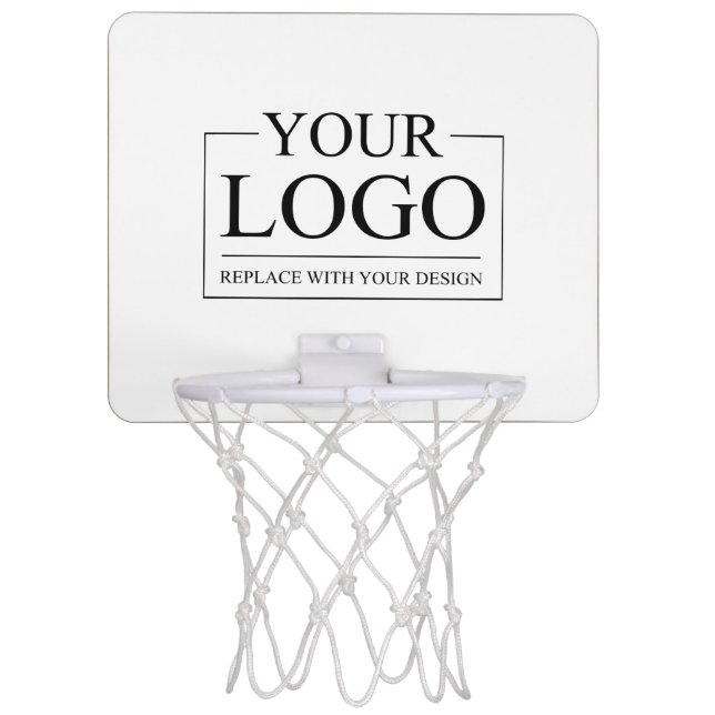 Personalized Wedding Custom Idea Add Logo Mini Basketball Hoop (Front)