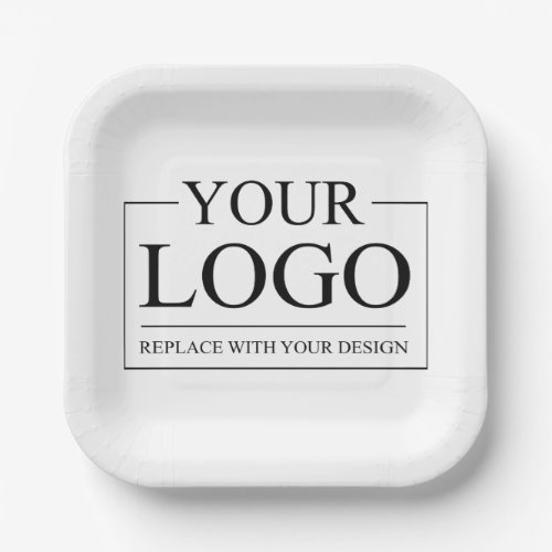 Personalized Wedding Custom Idea Add Logo Paper Plates