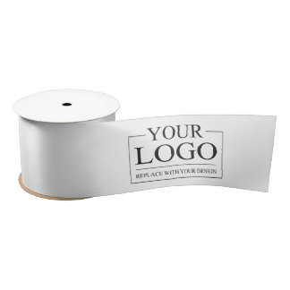 Personalized Wedding Custom Idea Add Logo Satin Ribbon