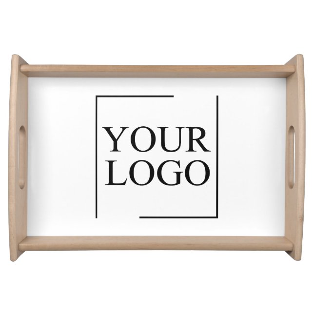 Personalized Wedding Custom Idea Add Logo Serving Tray (Front)