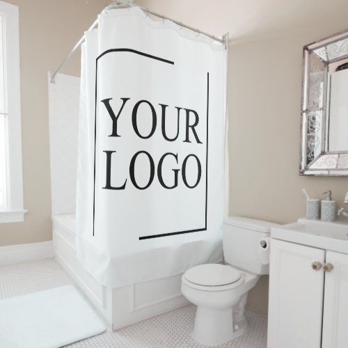 Personalized Wedding Custom Idea Add Logo Shower Curtain