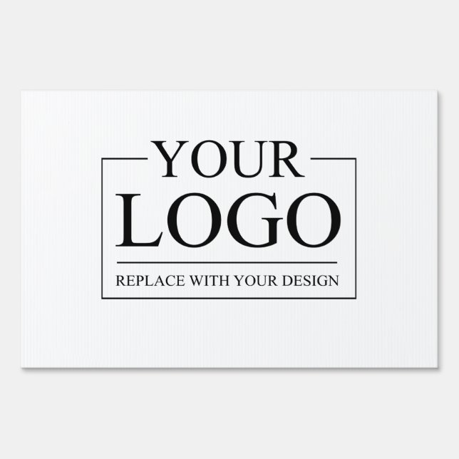 Personalized Wedding Custom Idea Add Logo Sign (Front)