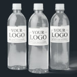 Personalized Wedding Custom Idea Add Logo Water Bottle Label<br><div class="desc">Personalized Wedding Custom Idea Add Logo.
You can customize it with your photo,  logo or with your text.  You can place them as you like on the customization page. Funny,  unique,  pretty,  or personal,  it's your choice.</div>