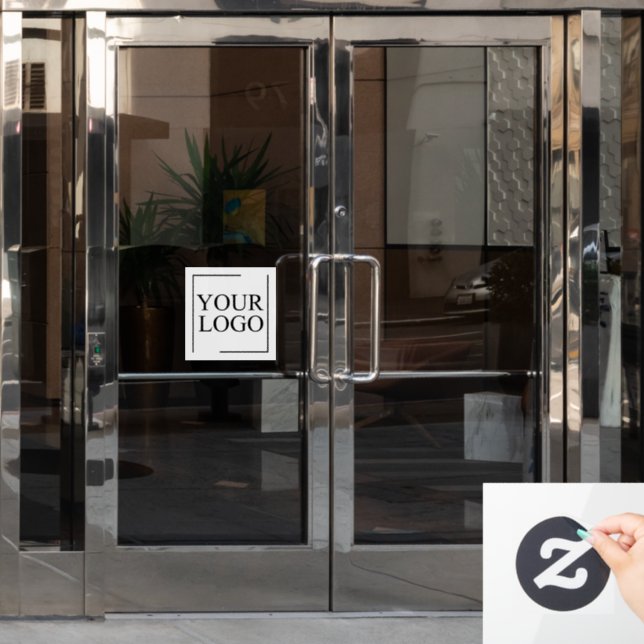 Personalized Wedding Custom Idea Add Logo Window Cling (Office Door)