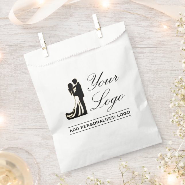 Personalized Wedding Custom Idea Add Your Design Favor Bag (Clipped)