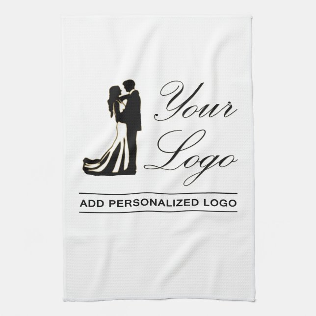 Personalized Wedding Custom Idea Add Your Design Kitchen Towel (Vertical)
