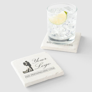 Personalized Wedding Custom Idea Add Your Design Stone Coaster