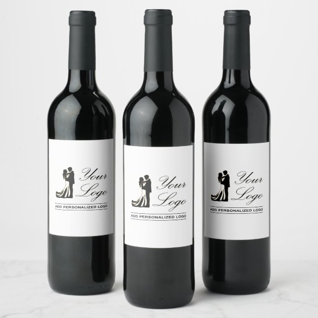 Personalized Wedding Custom Idea Add Your Design Wine Label (Bottles)