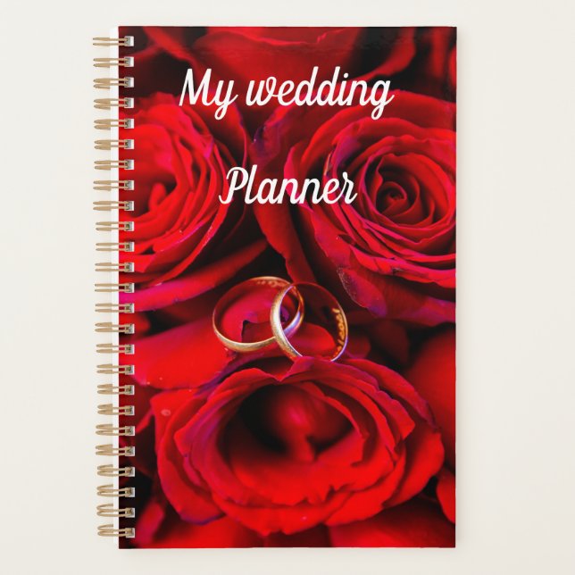 Personalized Wedding Day Planner (Front)