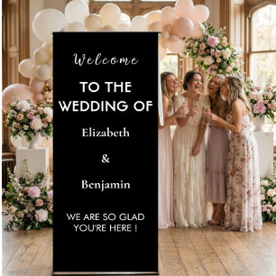 Personalized Wedding Decor Rehearsal Party Welcome Banner