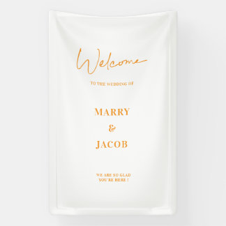 Personalized Wedding Decor Rehearsal Party Welcome Banner