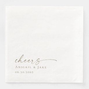 Personalized Wedding Dinner Napkins
