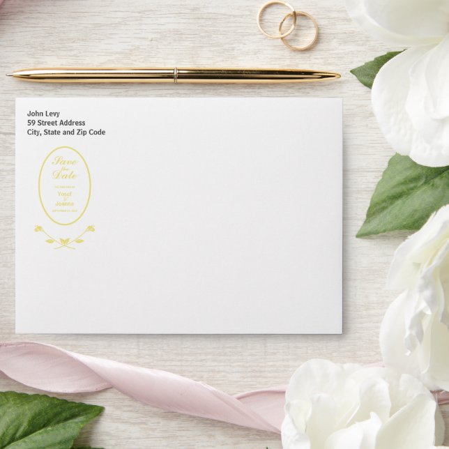 Personalized Wedding Envelope (Wedding)