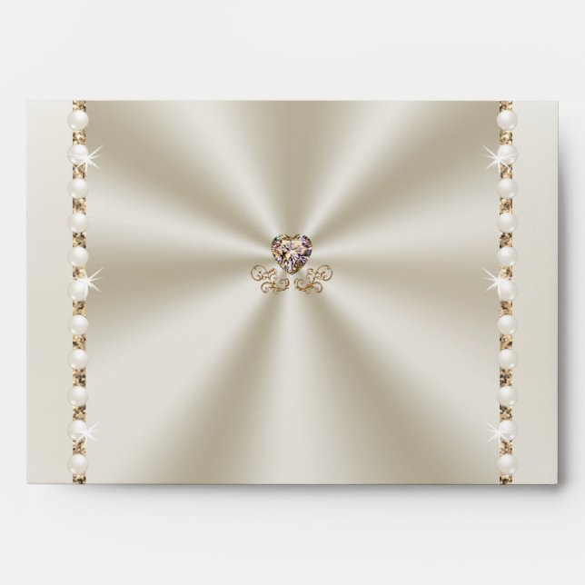 Personalized Wedding Envelopes, Elegant Envelopes (Front)
