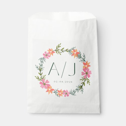 Personalized Wedding Favor Bags