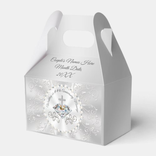 Personalized Wedding Favor Boxes or Anniversary