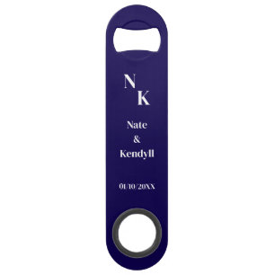 Personalized Wedding Favor Guests Custom Bar Key