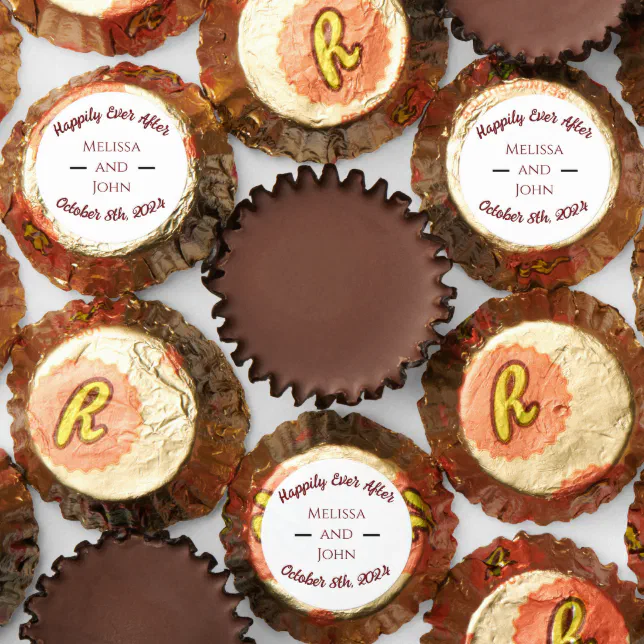 Custom Reese's Miniatures Milk Chocolate Peanut Butter Cups.